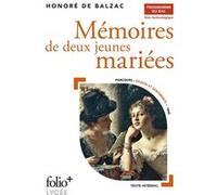 Honoré de Balzac – Mémoires de deux jeunes mariées – BAC TECHNO 2025 – Poche – Gallimard