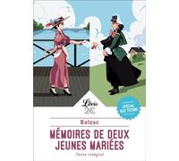 Mémoires de deux jeunes mariées Parcours : raison et sentiments - Honoré de Balzac - Librio - Poche - Roman
