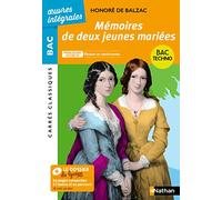 Mémoires de deux jeunes mariés de Balzac - Honoré de Balzac - Nathan - broché - Scolaire / Universitaire