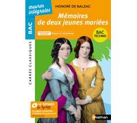 Mémoires de deux jeunes mariés de Balzac - Honoré de Balzac - Nathan - broché - Scolaire / Universitaire