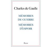 Mémoires de guerre, mémoires d'espoir - Charles de Gaulle - Plon - broché - Biographie