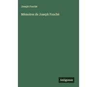 Mémoires de Joseph Fouché