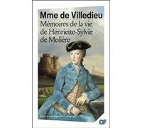 Mémoires de la vie de Henriette-Sylvie de Molière