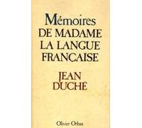 Mémoires de madame la langue française