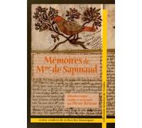 Mémoires de Mme de Sapinaud