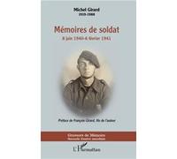 Mémoires de soldat Michel Girard (Auteur)