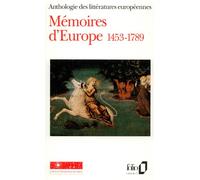 Mémoires d'Europe 1453-1789
