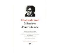 Mémoires d'outre-tombe François René de Châteaubriand (Auteur), Georges Moulinier (Edité par), Maurice Levaillant (Edité par)