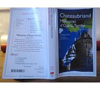 Mémoires d'outre-tombe – Livres I à V – Flammarion