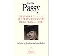 Mémoires du Colonel Passy, tome 1 de Colonel Passy (12 octobre 2000) Broché