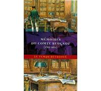 Mémoires du comte Beugnot (1783-1815) - Comte Beugnot - Mercure de france - Poche - Essai
