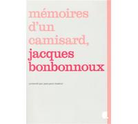 Memoires d'un camisard, jacques bonbonnoux - Jean-Paul Chabrol - Alcide - broché - Récit