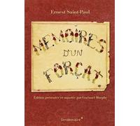 Memoires d'un forcat - Ernest Saint-Paul - Vendemiaire - broché - Essai