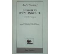 Mémoires d'un linguiste: Vivre les langues