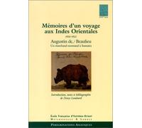 Memoires D'Un Voyage Aux Indes Orientales