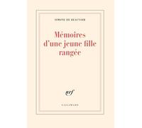 Simone de Beauvoir – Mémoires d'une jeune fille rangée – Gallimard