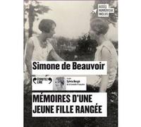 Mémoires d'une jeune fille rangée - Simone de Beauvoir - Gallimard - Texte lu (CD) - Textes lus CD