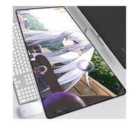 Mémoires en Plastique Tapis de Souris Anime 800x300mm, Tapis de Souris Clavier, Tapis de Souris de Jeu Professionnel Grand XXL étendu avec Base en Caoutchouc de 3 mm d'épaisseur, pour PC, F