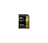 LEXAR Carte SDXC Professional UHS-II (2000x) 64GB V2