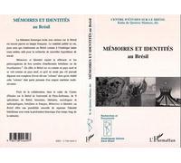 Mémoires identités au Brésil - Katia De Queirós Mattoso - L'harmattan - broché - Livre