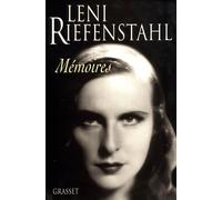 Memoires - Leni Riefenstahl - Grasset - Livre