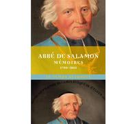 Mémoires Mémoires de l'internonce à Paris pendant la Révolution, 1790-1801 - Louis Siffrein-Joseph de Monseigneur de Salamon - Mercure de france - Poche - Essai