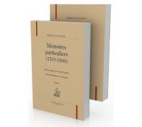 Mémoires particuliers (1769-1800): Tome 1 et 2
