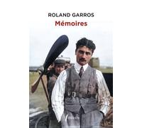 Mémoires - Roland Garros - Libretto - broché - Biographie