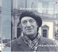Mémoires. Sebastian Benda Joue Beethoven, Schumann, Liszt, Moussorgski