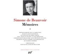 Mémoires Simone de Beauvoir (Auteur), Eliane Lecarme-Tabone (Editeur du volume), Jean-Louis Jeannelle (Editeur du volume)