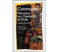 Mémoires sur Charles VIII et l'Italie Philippe de Commynes (Auteur)