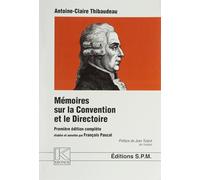 Mémoires sur la Convention et le Directoire