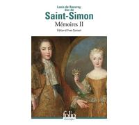 Saint-Simon – Mémoires (Tome 2) : Textes choisis – Poche (Gallimard)