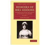 Memoirs Of Mrs Siddons
