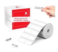 Memoking Étiquettes Thermiques Compatible avec Phomemo M110, M220, M221, M150, M250, M108, M100, M120, M200 et Memoking M260 Imprimante d'étiquettes, 20 mm x 10 mm, 600 Étiquettes Thermiques/Rouleau