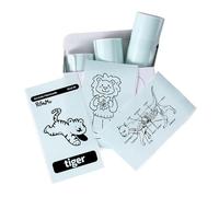 Memoking Lot de 3 rouleaux de papier autocollant T02/M02L/Q02E/M02/M02X - Vert Clair Sticky T02 pour imprimante - 50 mm x 3,5 m - Durée de vie 20 ans - Pour journal intime, photo, notes d'études