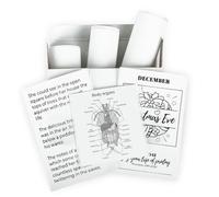 Memoking T02/M02L/Q02E/M02/M02X Papier Thermique Autocollant Blanc - 10 ans Collant 50mmx3,5m Papier Thermique pour Journal, Photo, Textes, Bricolage, Apprentissage, Mémos, d'étude et plus, 3 Rouleaux