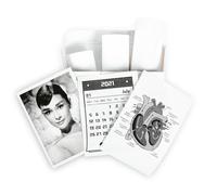 Memoking T02/M02L/Q02E/M02/M02X Papier Thermique Blanc - 10 ans, 53 mm x 6.5 m Papier Thermique pour Journal, Photo, Textes, Notes, Apprentissage, Bricolage, Mémos d'étude et plus, 3 Rouleaux