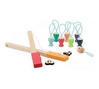 Vilac – Jeu de mémoire Mémopêche Glagla – En bois, multicolore, dès 3 ans – Michelle Carlslund