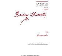 Memoranda Alice De Georges (Editeur du volume), Patrick Marot (Collection dirigée par), Philippe Antoine (Collection dirigée par), Christian Chelebourg (Collection dirigée par), Julien Roumette (Colle