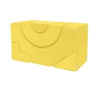MeMoreCool Canapé en mousse, meuble pliable pour chambre d'enfant avec fonction assise et allongée, mini canapé souple avec housse amovible