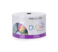Memorex 32020031731 Lot de 50 disques de Base DVD+R 16x Eco