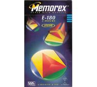 Memorex E 180 Ehq Vierge Rubans