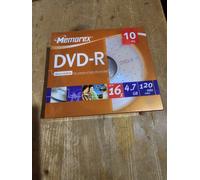 Memorex Professional DVD-R 4,7 Go 16x Pack de 10 Boîtier Slim