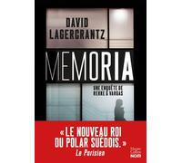 Memoria Après Obscuritas, la suite de la série policière nordique de David Largercrantz - David Lagercrantz - Harpercollins - broché - Roman