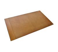 Memoria sous-main PETER marron | Cuir véritable | Tapis pour ordinateur portable bureau