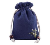 Memorial Ashes Bag - Small Keepsake Pouch, Secure Drawstring Storage