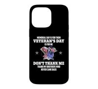 Memorial Day is for Them Veteran's Day is for Me Coque pour iPhone 14 Pro Max