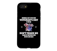 Memorial Day is for Them Veteran's Day is for Me Coque pour iPhone SE (2020) / 7/8