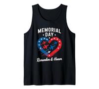 Memorial Day: Rappelez-vous et célébrez l'indépendance Débardeur